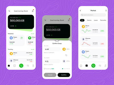 Crypto Wallet - Mobile App