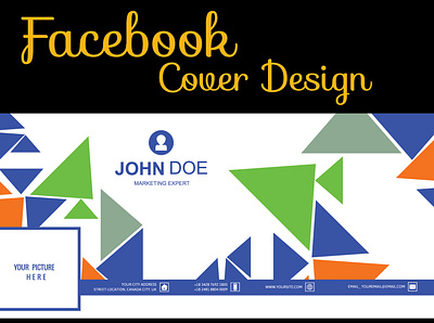 Facebook Cover Design 3d animation branding graphic design logo motion graphics ui