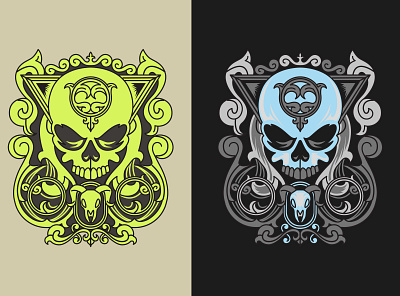 Steampunk Skull 3d animation branding design graphic design illustration logo motion graphics steampunk skull ui vector