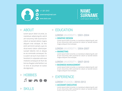 Resume CV Template