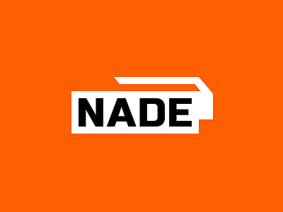 Nade Logo esports gaming grenade logo orange
