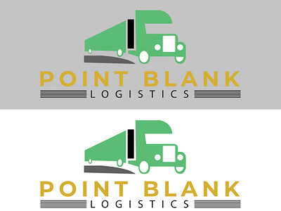 Minimal Logo of Point Blank Logistics