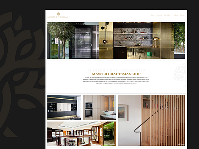 Moore & O'Gorman Joinery Website branding craftsmanship design joinery logo ui ux web web design website woodworking wordpress