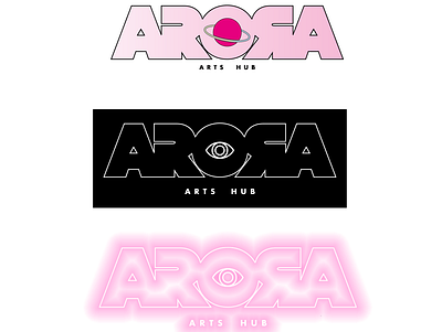 ARORA branding design graphic design logo typography