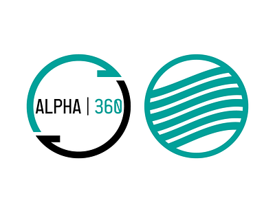 ALPHA 360 branding design graphic design logo