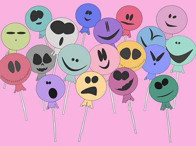 lollipops epidemic design graphic design illustration vector