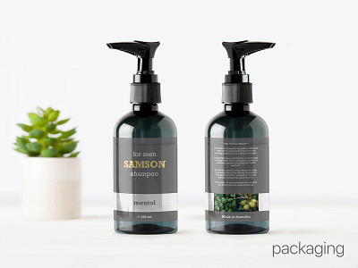 shampoo packaging graphic design logo packaging shampoo