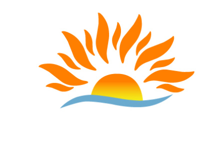 SUNRISE LOGO graphic design illustration logo vector view