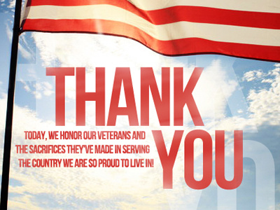 Thank You blue bright clouds day flag patriotic red sky usa veteran veterans white