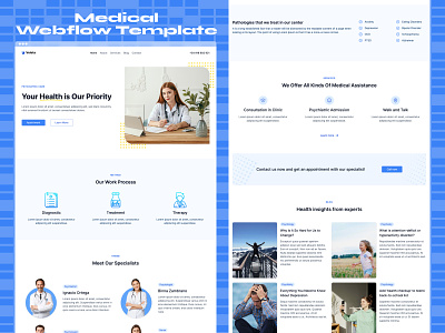 Veleta - Health Webflow Template design graphic design portfolio ui ux web webflow