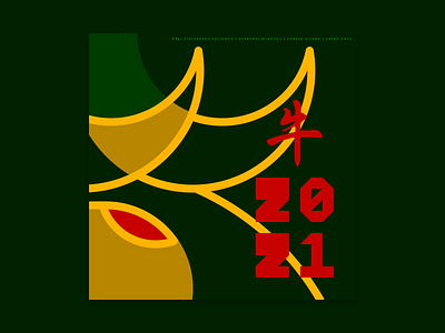 Chinese new year 2021 design graphicdesign type typography