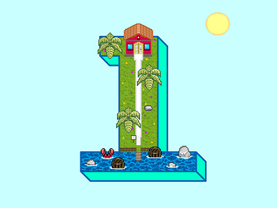 36 Days Of Type 2018 | K 36daysoftype 36daysoftype05 design designer game graphicdesign l pixel type typography videogames