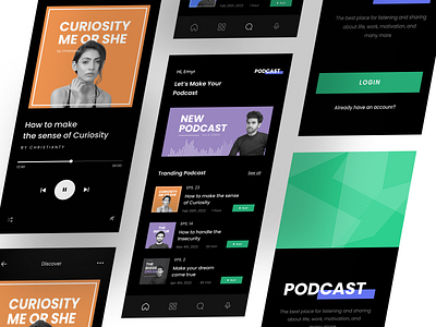 Podcast 3d animation branding design graphic design illustration logo motion graphics ui ux vector