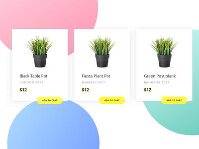 Green Plant Pot carousel green plant pot showcase ui ux