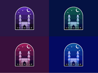 Charminar - Badge - Color Tone charminar hue palette tone ui visual