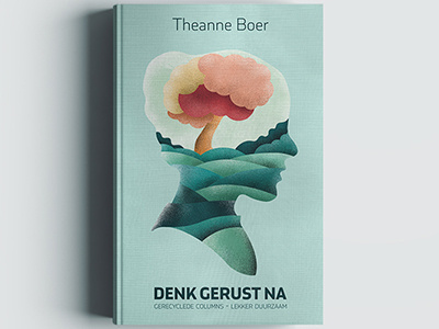 Denk gerust na book cover illustration rest think woman