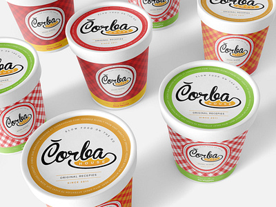 Corba House - Packaging design branding corba design food logo design packaging packaging design packaging mockup pattern