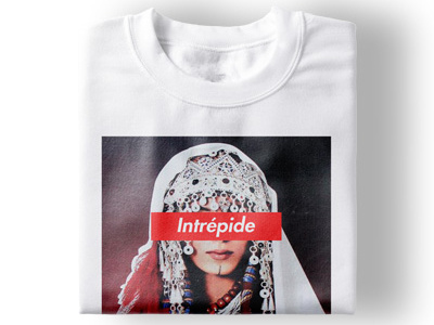 Supreme intrépide T-shirt intrépide supreme t shirt