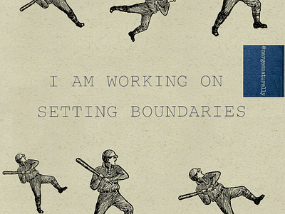 Boundaries (part 1) design illustration quotes typography
