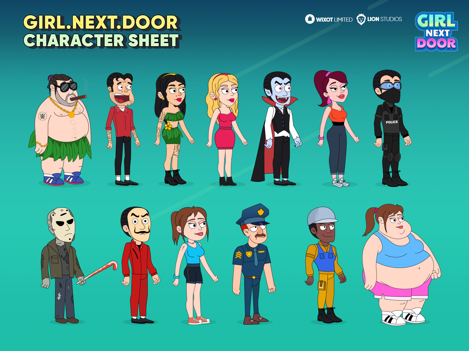 Girl Next Door Game by Mohamed El-Tobgy on Dribbble