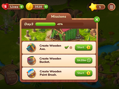 The mysterious island ( Missions )