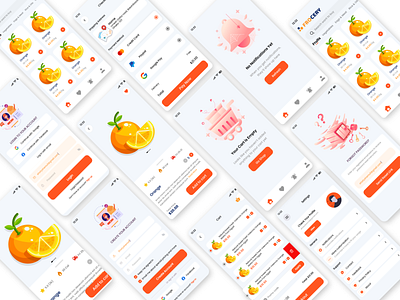 Frocery Grocery shop app design android app app apple app daily need app design ecommerce frocery shop app graphic design grocery shop grocery shopping ios app minimalistic design mobile app shopping app ui