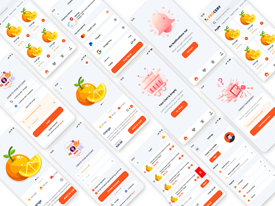 Frocery Grocery shop app design