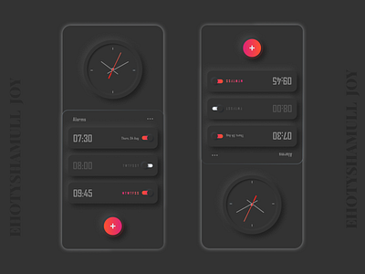 Mobile Alarm Ui Kit