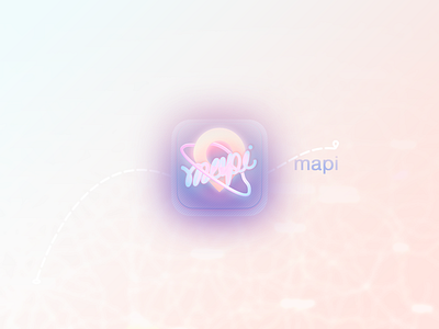 Mapi navi icon app icon interest map navigation