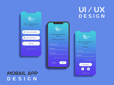 Mobail App Ui/Ux Design