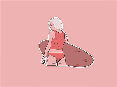 Surf girl