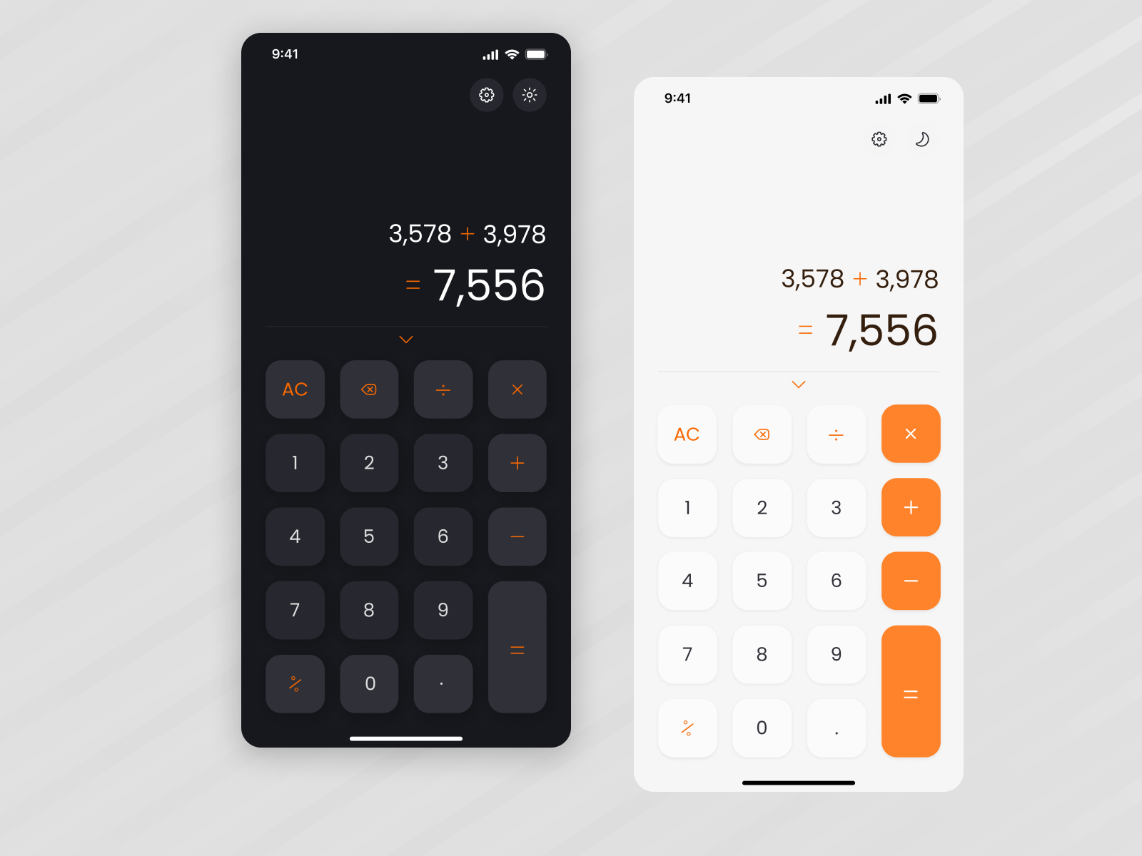 Calculator by Bahareh Daryabak on Dribbble