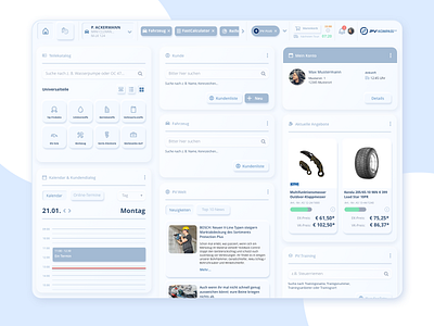 Neumorphism Dashboard