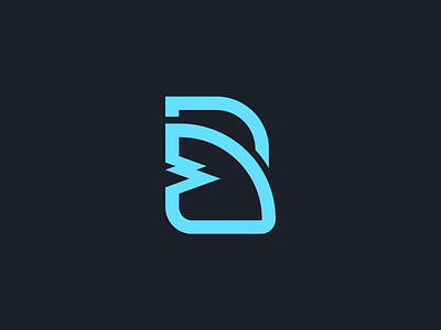 Logo B + Shark Fin