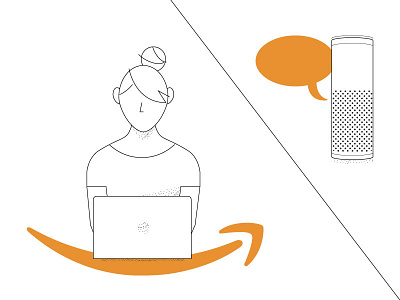 Amazon Illustrations alexia amazon echo illustrations magazine