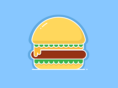 Burger Icon burger food icon