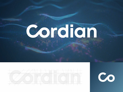 Cordian Logo Design blue branding data data analysis graphic design logo deisgn start up symbol