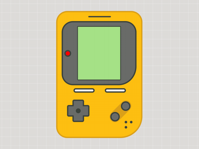 GAMEBOY animation graphic design motion graphics ui