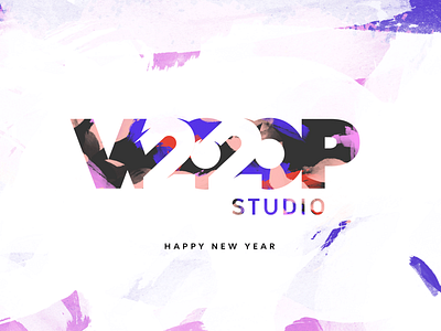 ✨ HNY ✨ 2020 colors design graphics graphism newyear studio woop year