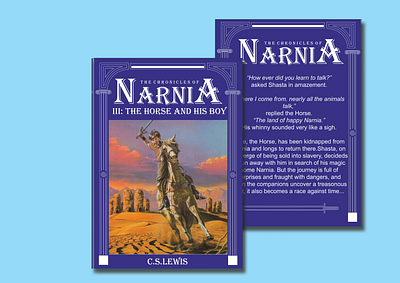 Narnia Book cover Design design graphic design