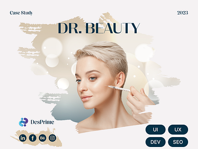 Dr. Beauty Website Design & Development beauty clinic beauty clinic website design beauty website clinic website design doctor clinic website graphic design medical clinic mobile design responsive design seo optimization ui ui ux ui design uiux user experience design user interface design ux design website design website development