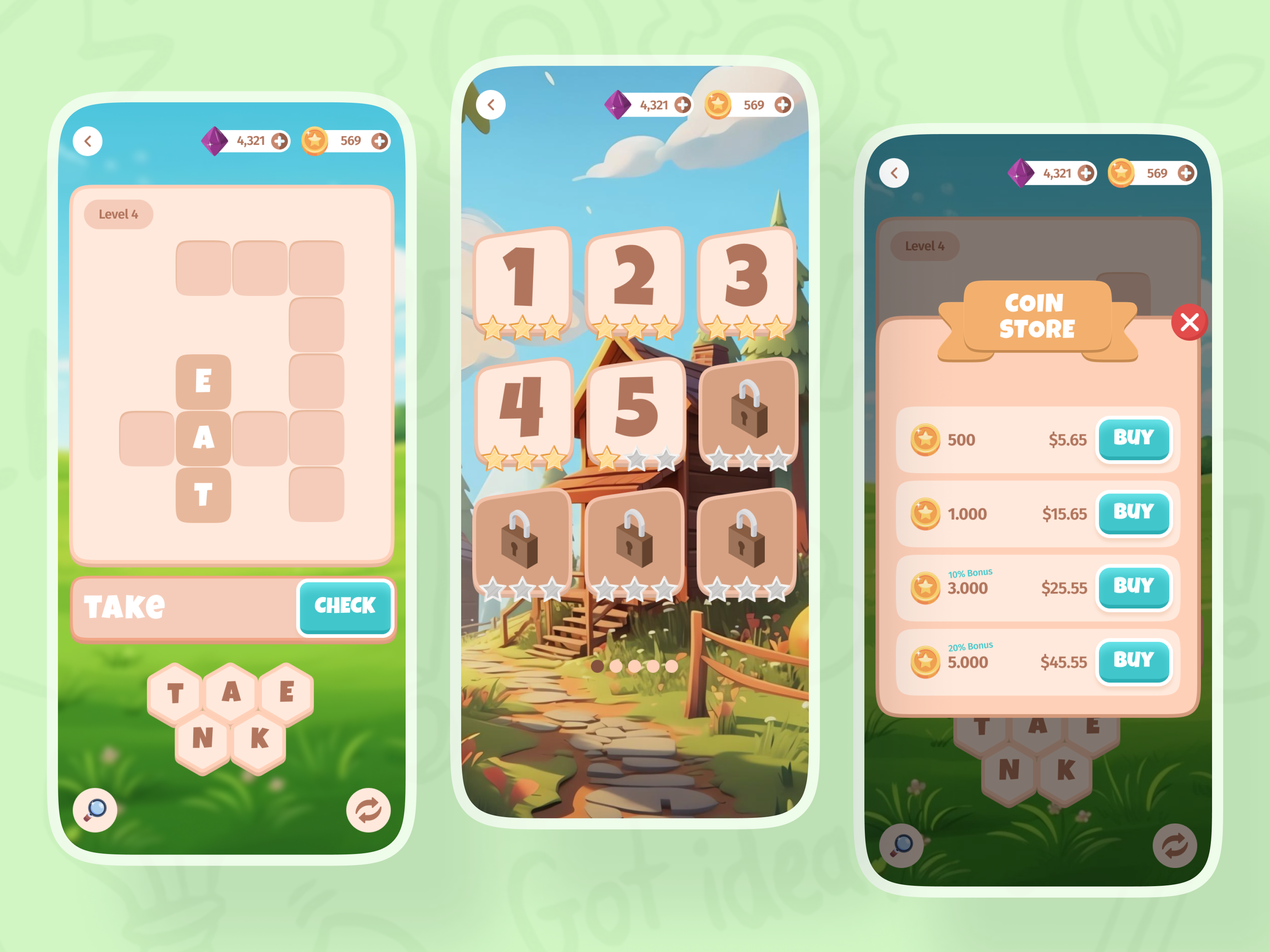 Spelling Bee Game App By Rezha Aaron 🎃 For Orenji Studio On Dribbble