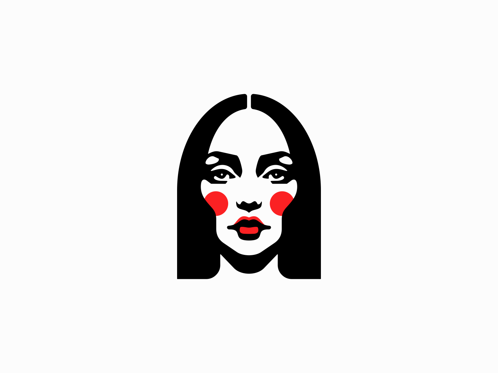 Woman face logo design | Woman face, Female art, Logo design