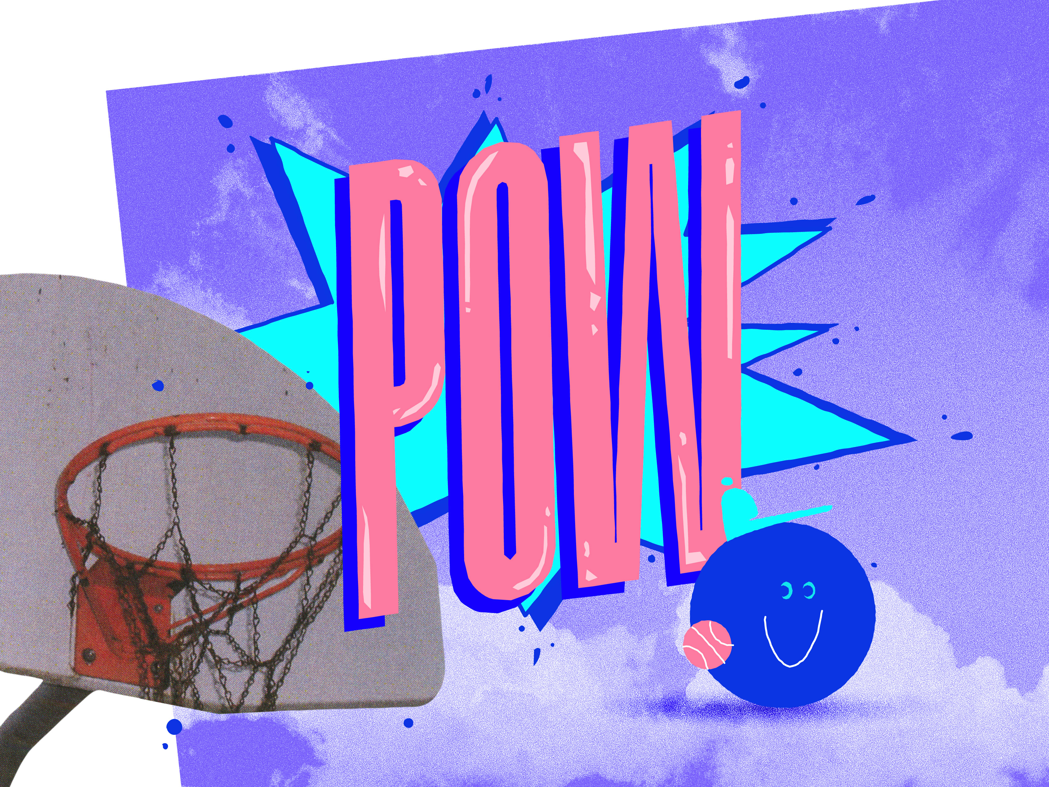 world champignons 🏀 2d 2d animation adobe illustrator after effects animated gif animation basketball champions character design collage design dribbble graphic design illustration lettering motion design motion graphics shapes sports vector