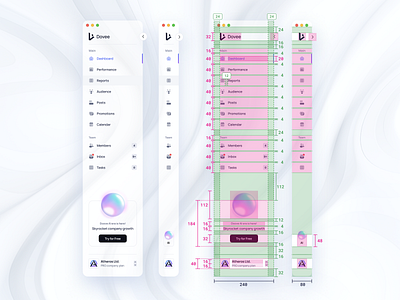 Sidebar navigation appdesign appdesigner interface sidebar ui uidesign uidesigner userexperience userinterface ux uxdesign uxui uxuidesign webdesign