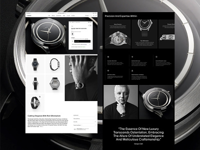 Timex | Product Page e commerce landing page pdp product page rolex shopify tag heuer timex ui watch website web design website website design