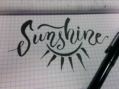 Exploring hand lettering illustration lettering