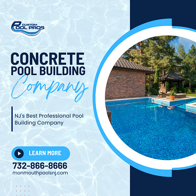 Concrete Pool Building Companies NJ concretepool poolbuilder poolconstruction pooldesign