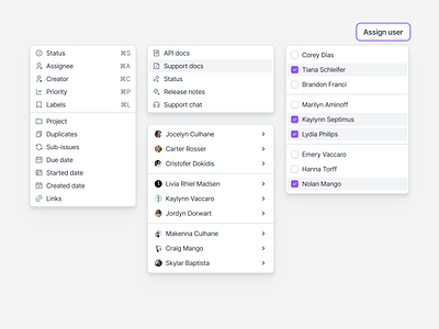 Dropdown Components - Design System by Dawid Jankowski on Dribbble