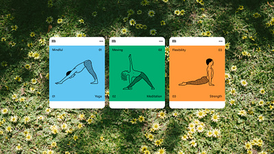 The Moving Point art direction branding colour design graphic graphic design illustration yoga
